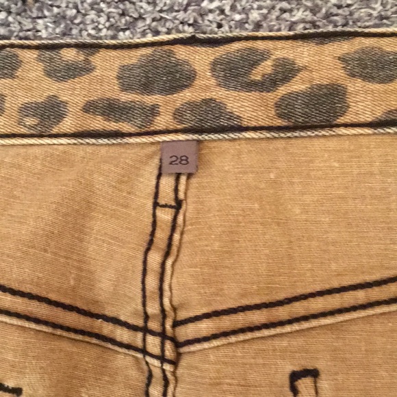 Current/Elliott Brown and Black Skater Mini Skirt - Picture 15 of 16